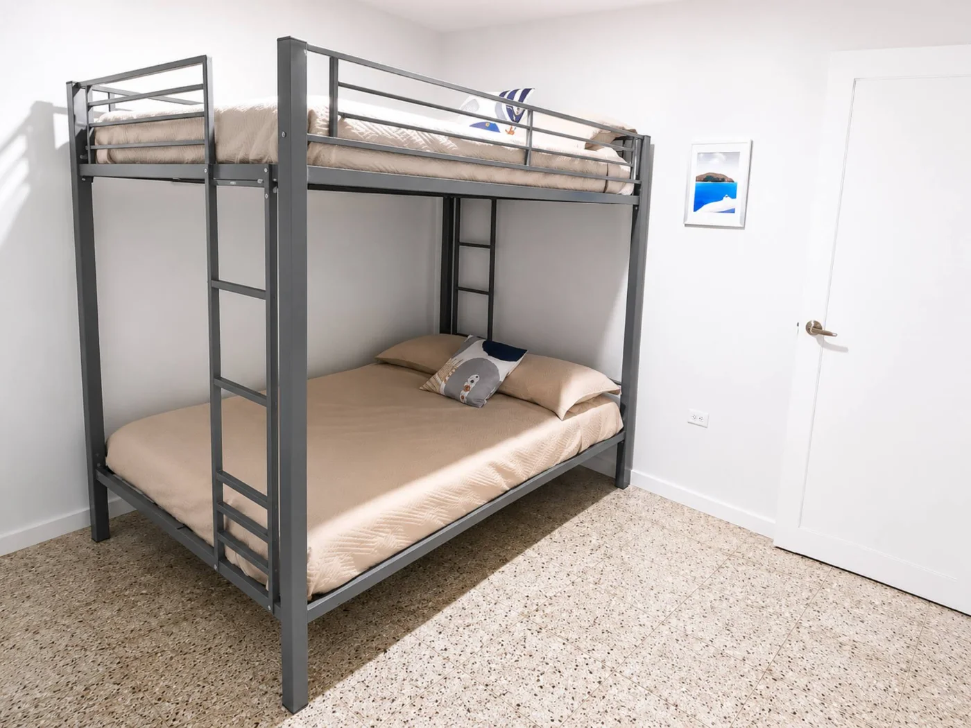 Litera metálica de la tercera habitación